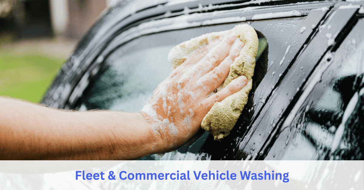 Fleet and Commercial Car Wash service