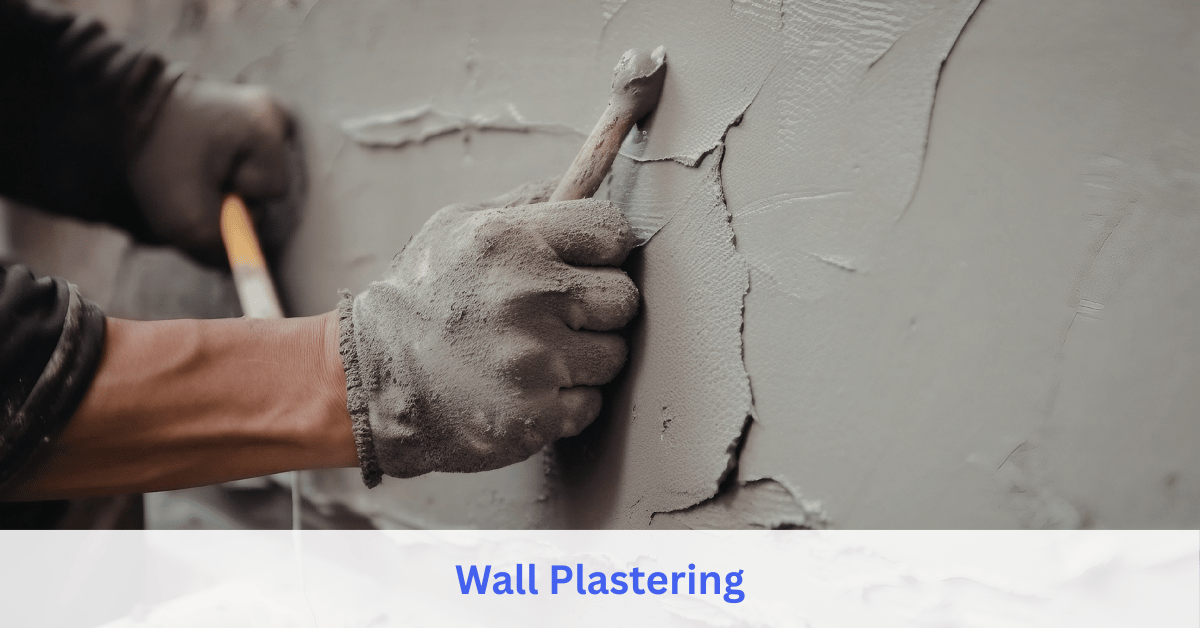Wall Plastering service