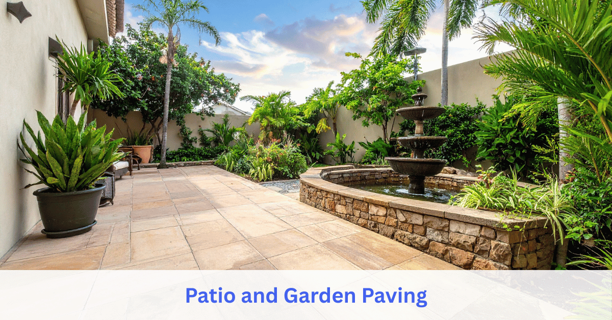 Patio and Garden Paving service