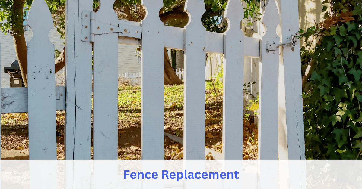 Fence Replacement service