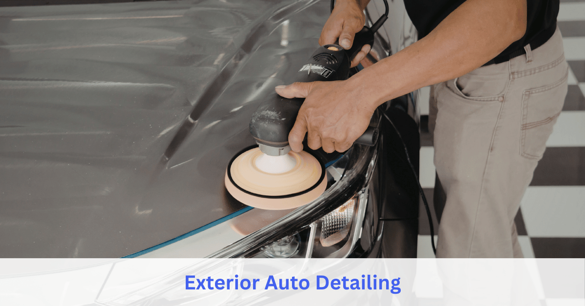 Exterior Auto Detailing service